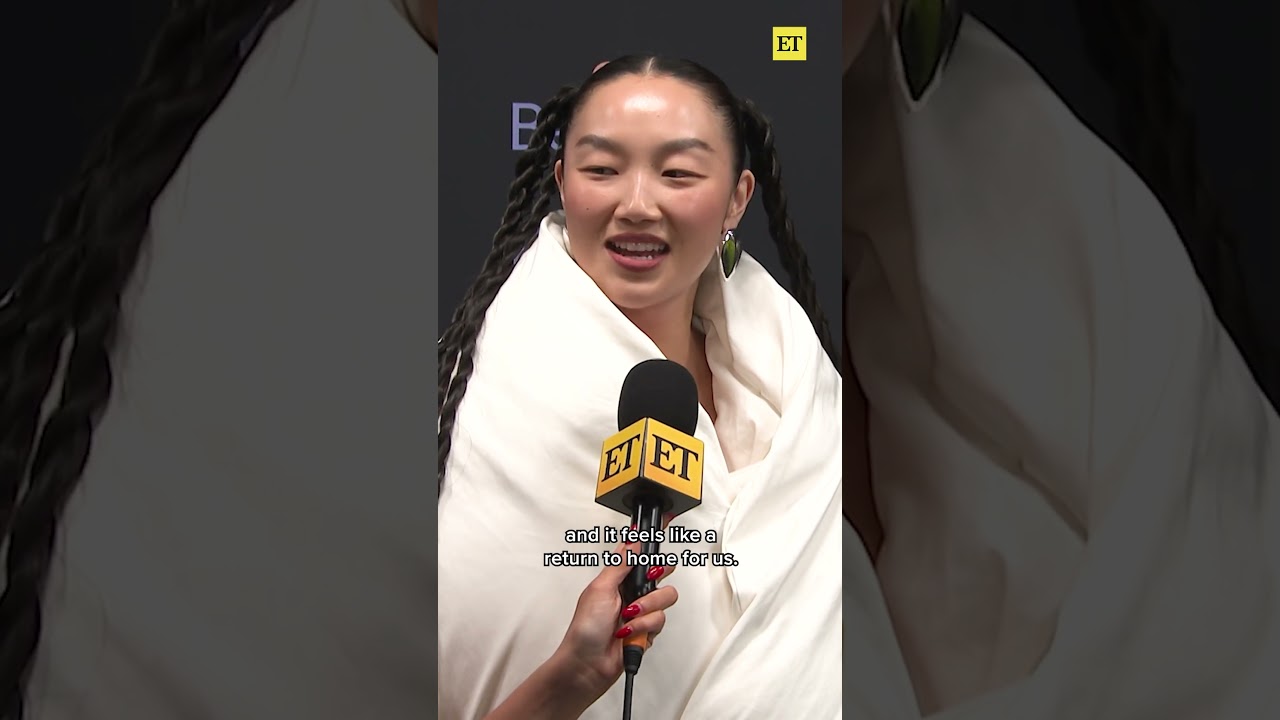 The Voices Behind HUNTR/X Tease Their GRAMMYs Fashion #kpopdemonhunters #huntrx #GRAMMYs