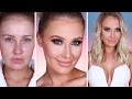 GRWM: NIGHT OUT! Tan, Makeup, Hair, Outfit! | Lauren Curtis