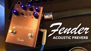 Fender Acoustic Preverb - YouTube