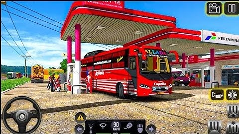 APSRTC Ashok Leyland Bus Driving - Bus Simulator Indonesia - Android Gameplay #bussimulatorindonesia