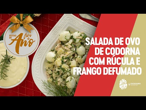 Vídeo: Salada De Tetraz Com Ovos De Codorna