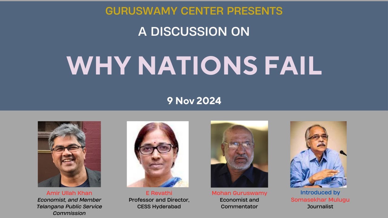 WHY NATIONS FAIL - A DISCUSSION - YouTube