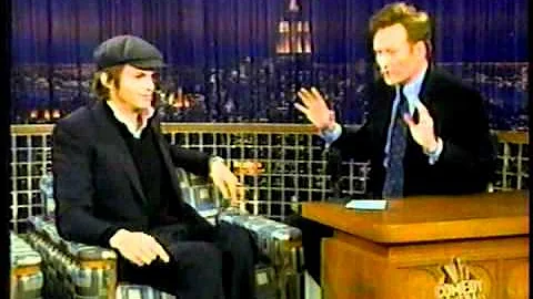 Ashton Kutcher @ The Conan O'Brian Show