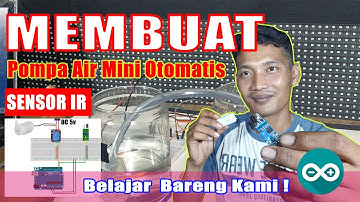 How to Make an Automatic Mini Water Pump with an Infrared Sensor | Arduino Project