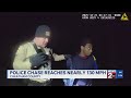 Police chase reaches nearly 130 mph in Cheatham County