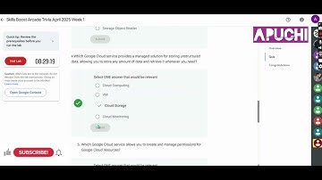 Quiz: Skills Boost Arcade Trivia April 2025 Week 1 Solution/arcade/google cloud