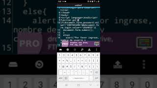 Codificación en JavaScript para crear Login de Usuario (Usuario y Contraseña)