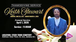 Interment for the Keith Stewart