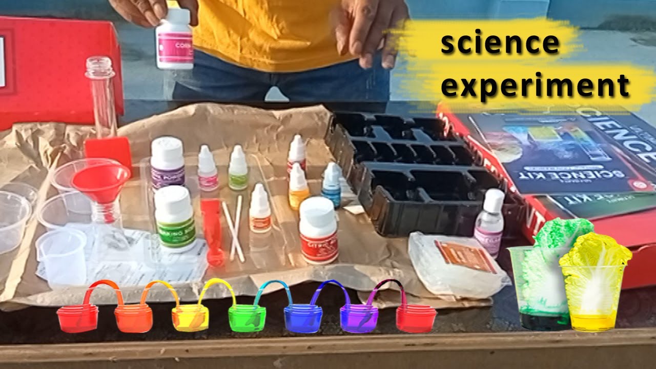 Trying Science Experiments at home ? 😱 #youtubepartner #unboxing # ...