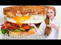 The Best BLT Breakfast Sandwich - with BACON, avocado and egg!!