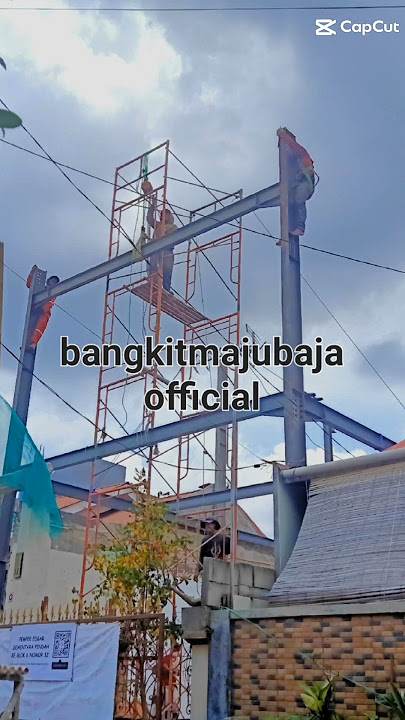 RUMAH STRUKTUR KONSTRUKSI BAJA  7 X 14  #rumahminimalis #konstruksi #inforumah #interiordesign