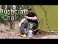 Bushcraft Chair, Tarp Shelter, Coffee- Beginner Bushcraft Projects