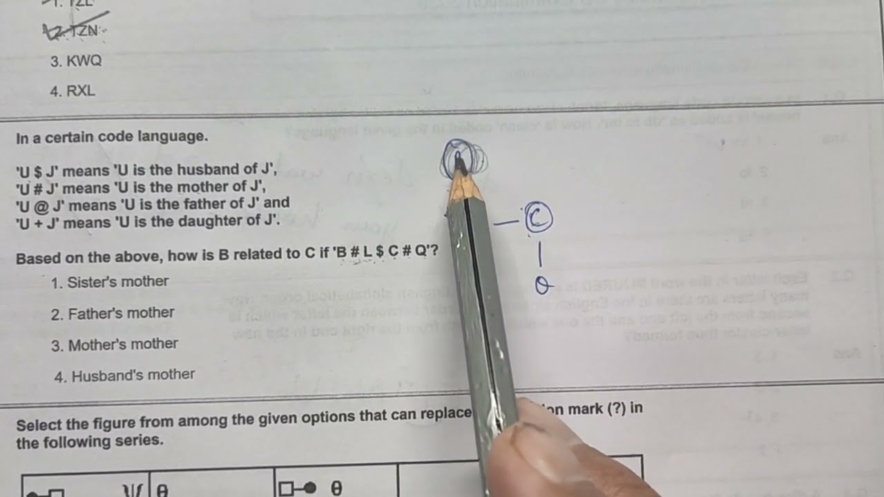 SSC GD REASONING PREVIOUS QUESTION PAPER SOLVING 