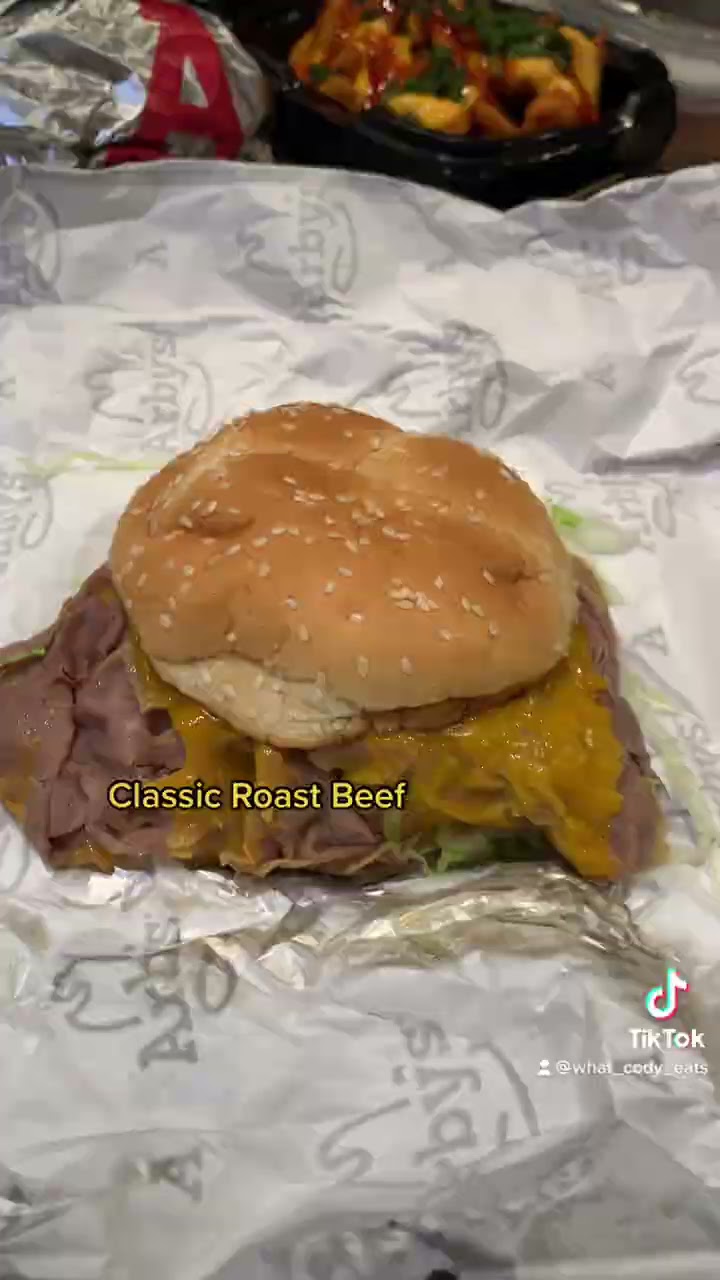 Ganze Karte bei Arby's® bestellt 🤤