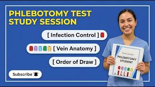 Phlebotomy Certification Mock Exam | Top Test Questions Revealed #phlebotomy #phlebotomytraining