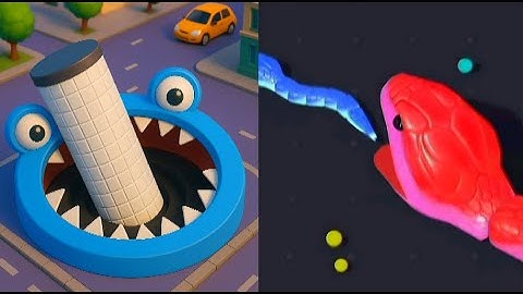 Hole.io VS Snake Clash Max All Levels Gameplay Android,iOS NEW UPDATE