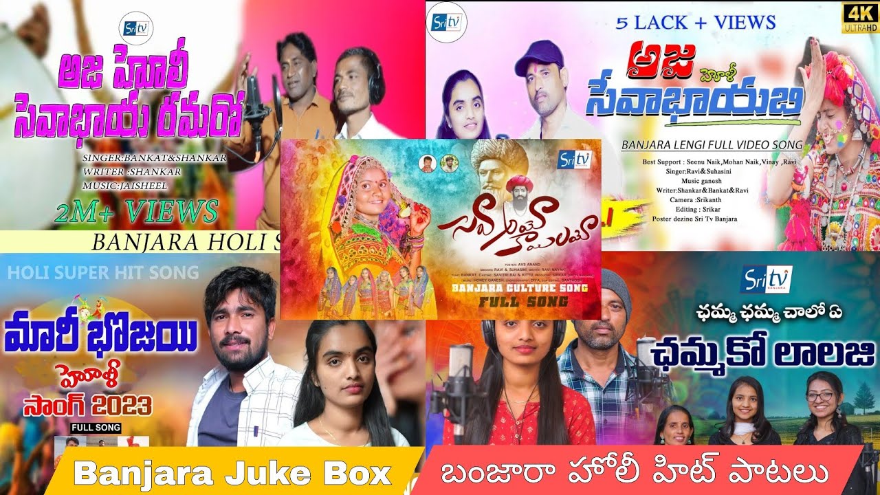 Banjara Holi Hit Songs 2024  Banjara Juke Box Sri Tv Banjara 2024