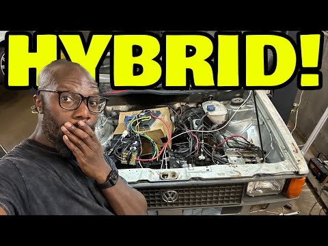 We Installed A Hybrid Motor in Our Hayabusa Pickup to Get 100 MPG!