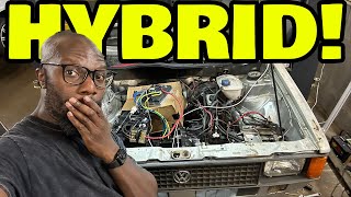 We Installed A Hybrid Motor in Our Hayabusa Pickup to Get 100 MPG!