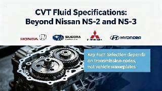 CVT Fluid Specifications: Beyond Nissan NS-2 and NS-3