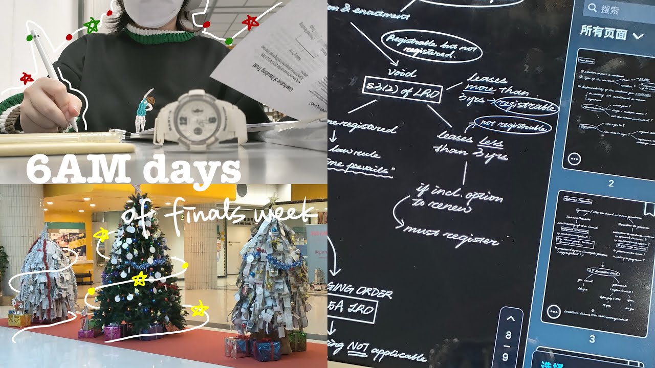 final-exam-prep-101-how-i-study-for-finals-6am-exam-routine-youtube