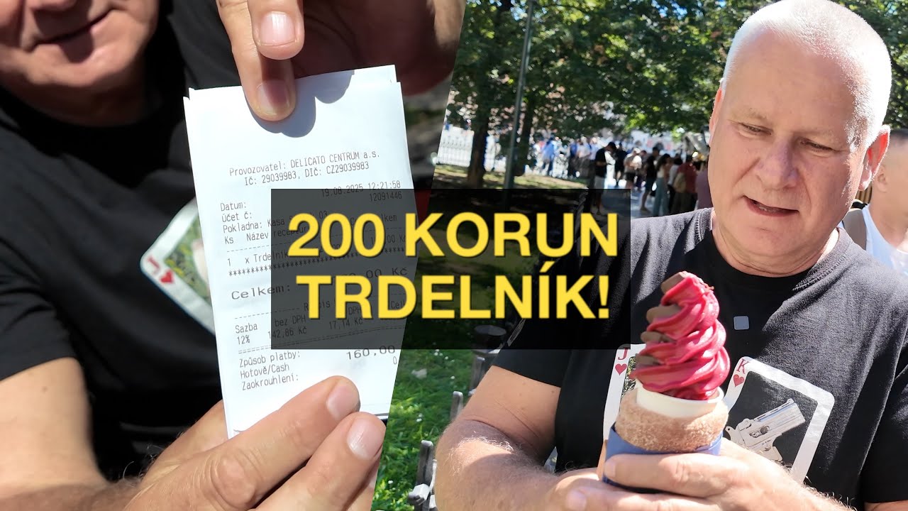 Finále: Co koupíš za 200 Kč na Staromáku? 🇨🇿 Jiří testuje TRDELNÍK - Turistický podvod? 🤔🍽️