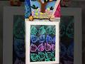 Black and white colourful painting /Acrylic paints / 🍃Art