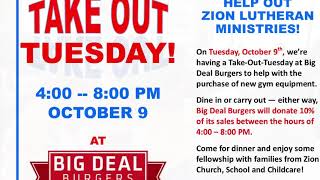 Take Out Tuesday: Big Deal Burgers (10/9)