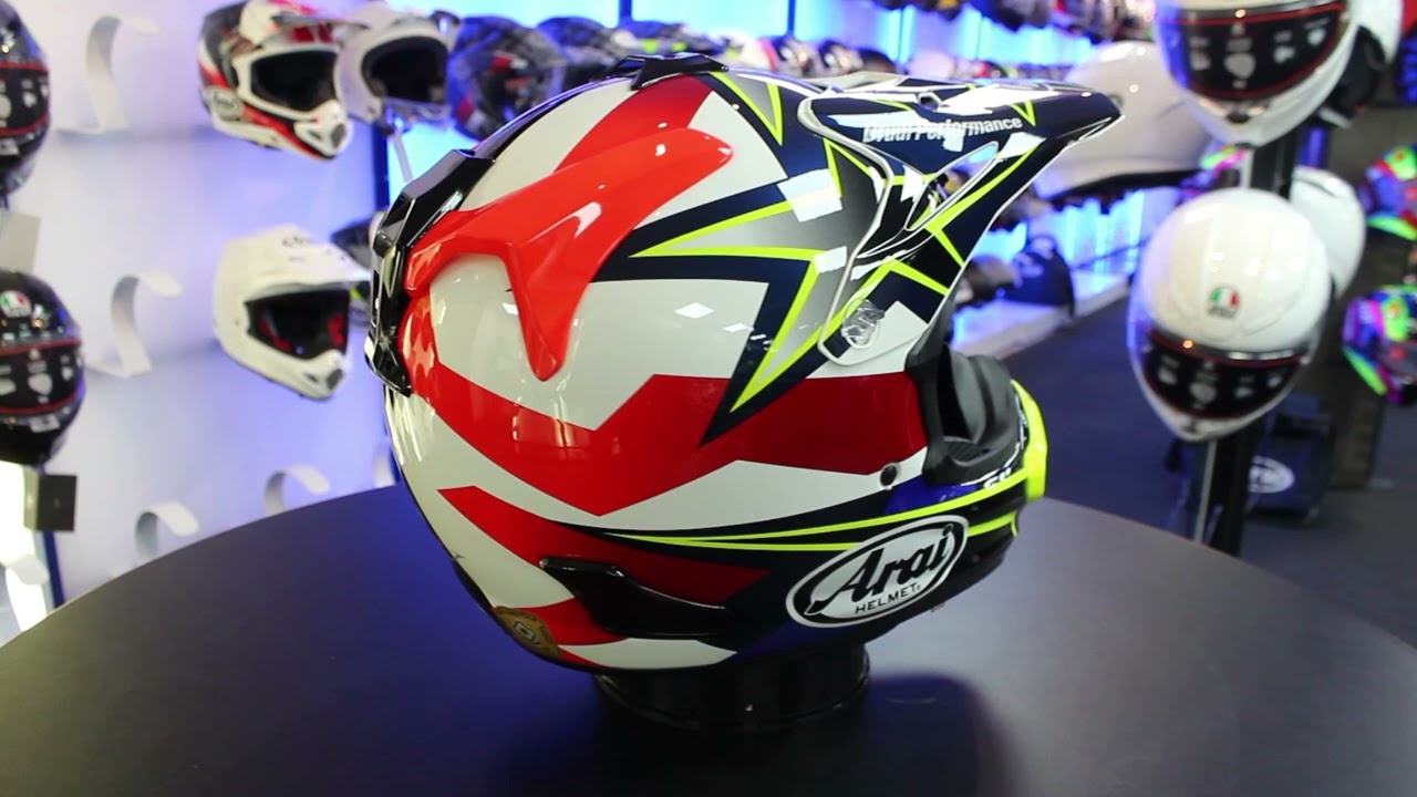 EM MOTO  Arai - MX-V Hayden WSBK - Helmet Off-road Motocross