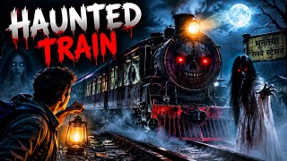 HAUNTED TRAIN 👻 | आधी रात की डरावनी ट्रेन😱 भूतिया ट्रेन/ Haunted Train Horror Story Haunted visions