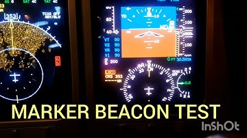 MARKER BEACON TEST