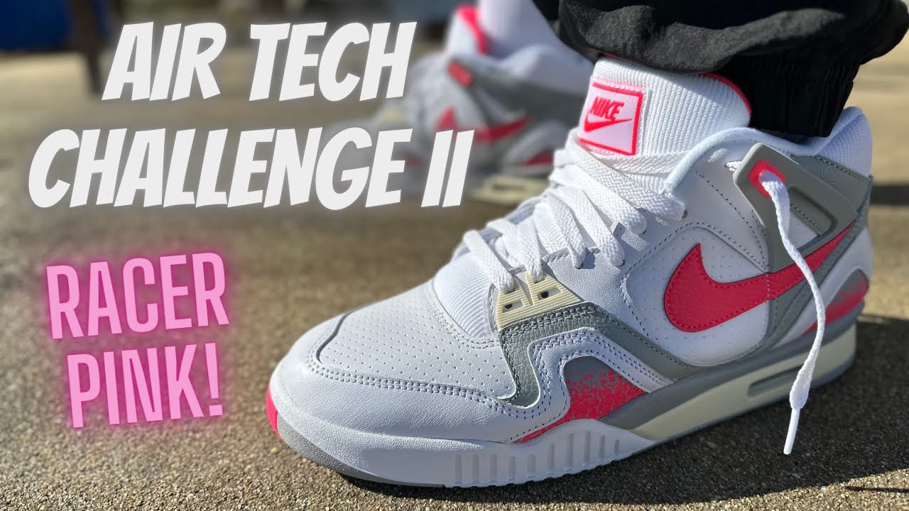 スニーカー Nike Air Tech Challenge Ii QS Sneaker Nike Air Tech Challenge II QS “Racer Pink” Review & On Feet