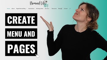 How to Add Pages & Menu in WordPress | Step-by-Step