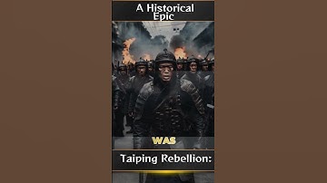 The Taiping Rebellion: A Historical Epic