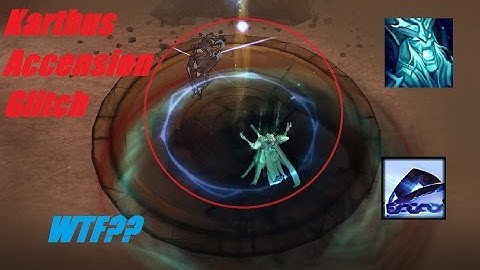 League Of Legends - Super cool karthus trick in accension (Not a bug)