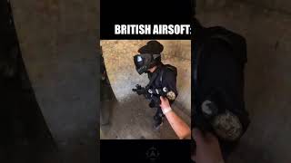 British Airsoft Loadout 🤣 #funny #airsoft #knifeskills #mrbeast