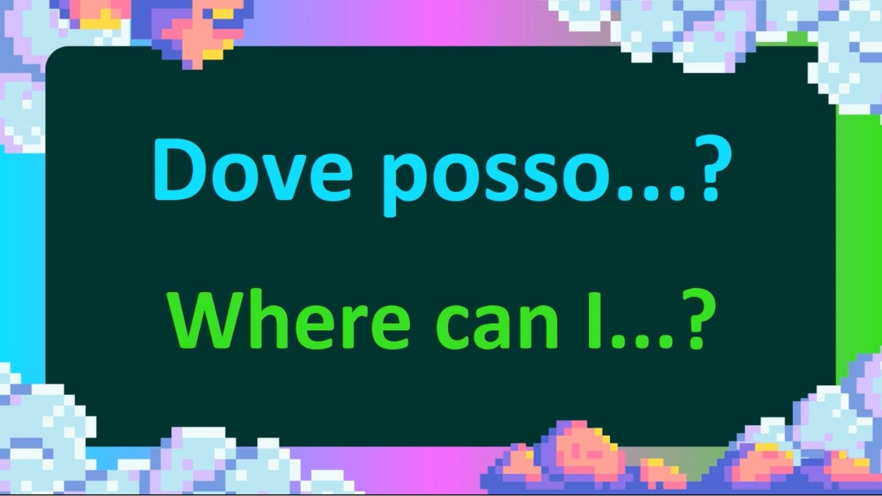 60 Most Important Italian Sentence Patterns + Short Practice Questions in FOUR Words or Less!