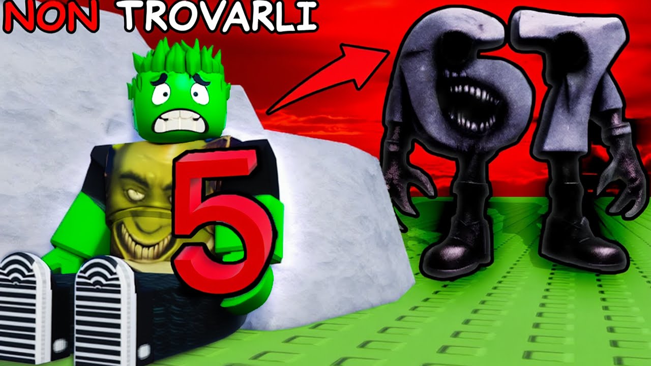NON trovare MAI i BRAINROT PIÙ SPAVENTOSI su Roblox! 💀😱