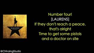 Video thumbnail of "#15 Hamilton - Ten Duel Commandments [[MUSIC LYRICS]]"