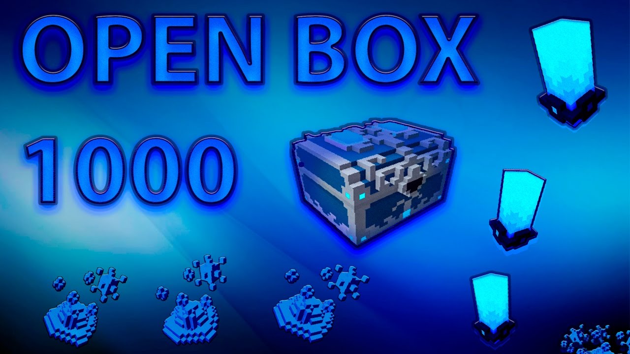 TROVE | OPEN 1000 SHADOW WATER GEM BOX
