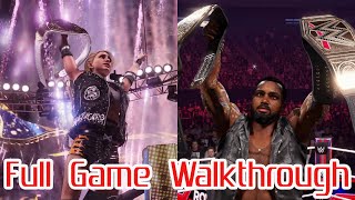 WWE 2K24 MyRise Full Gameplay No Commentary 4K