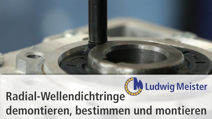 Wellendichtring Simmerring (Kurbelwellendichtring) einbauen ohne  Spezialwerkzeug BMW Mercedes AUDI 
