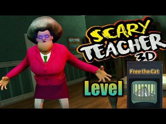 Scary Teacher 3D Free The Cat Level chapter 1 