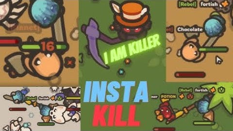 How to GET Max Kills in Taming io  | InstaKill #killer #skills