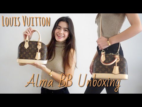 LOUIS VUITTON, ALMA BB, UNBOXING