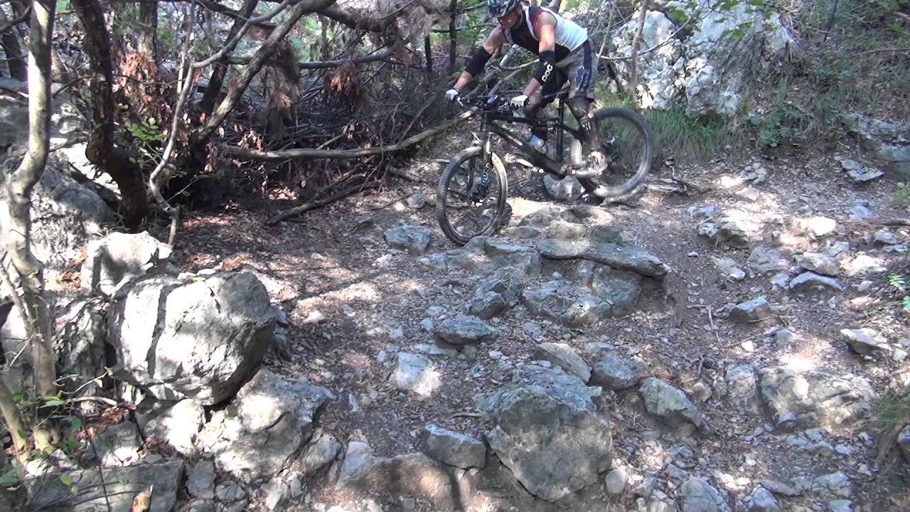 Sentiero 601 unterster Achtel - Schlüsselstellen