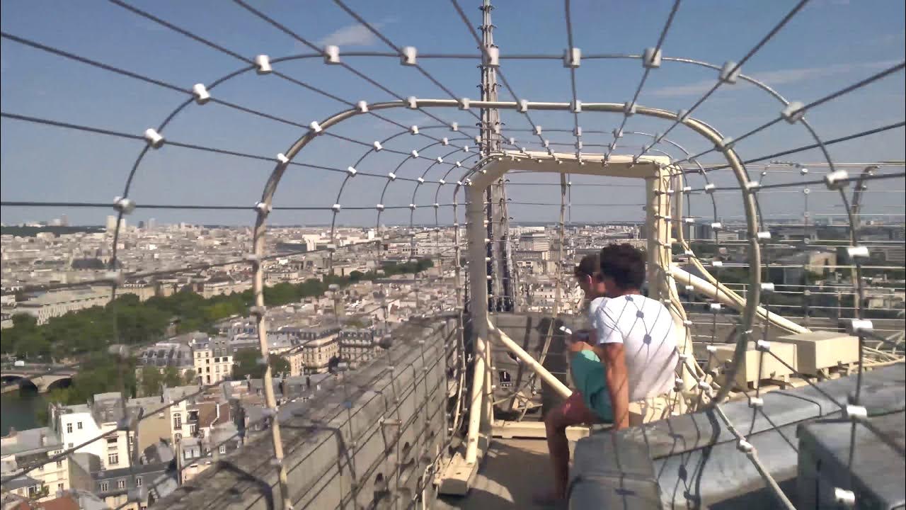 Climbing Notre Dame (With Bells) Paris [4K] YouTube
