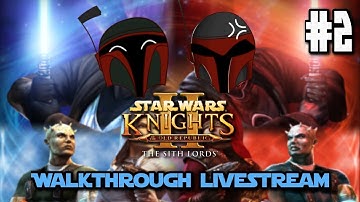 Star Wars KOTOR II | RC Mod | Light Side | Walkthrough Livestream | Telos Citadel Station | Part 2