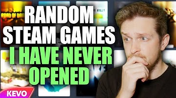 Playing the steam games that I have never opened