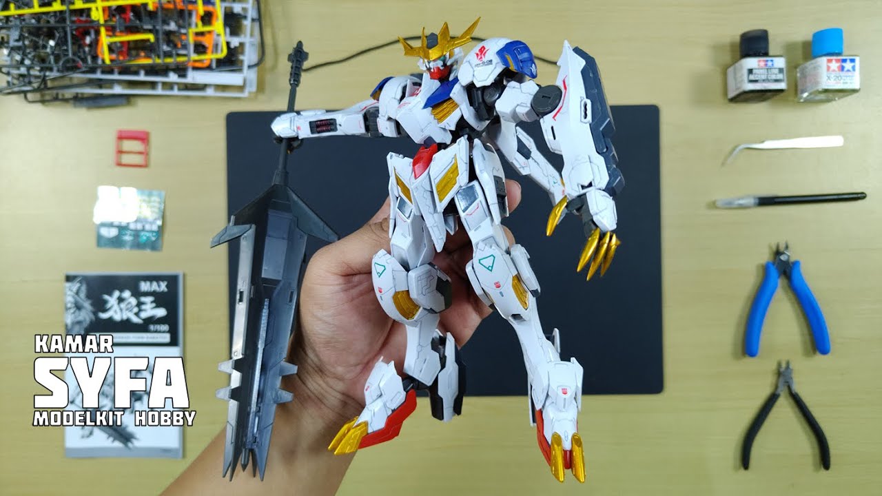 Gundam Barbatos Lupus Rex FM 1/100 model kit by Max Model | ASMR BUILD